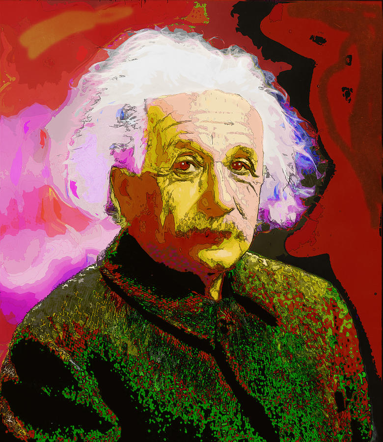 Albert Einstein Photograph by C H Apperson