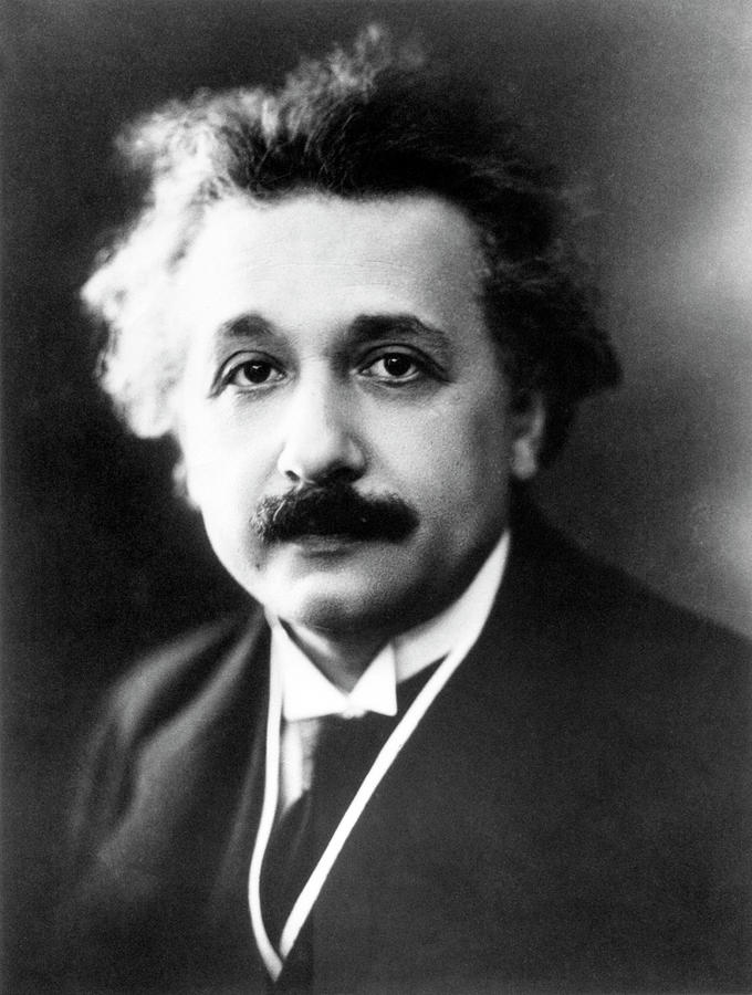 Albert Einstein Photograph by Emilio Segre Visual Archives/american ...