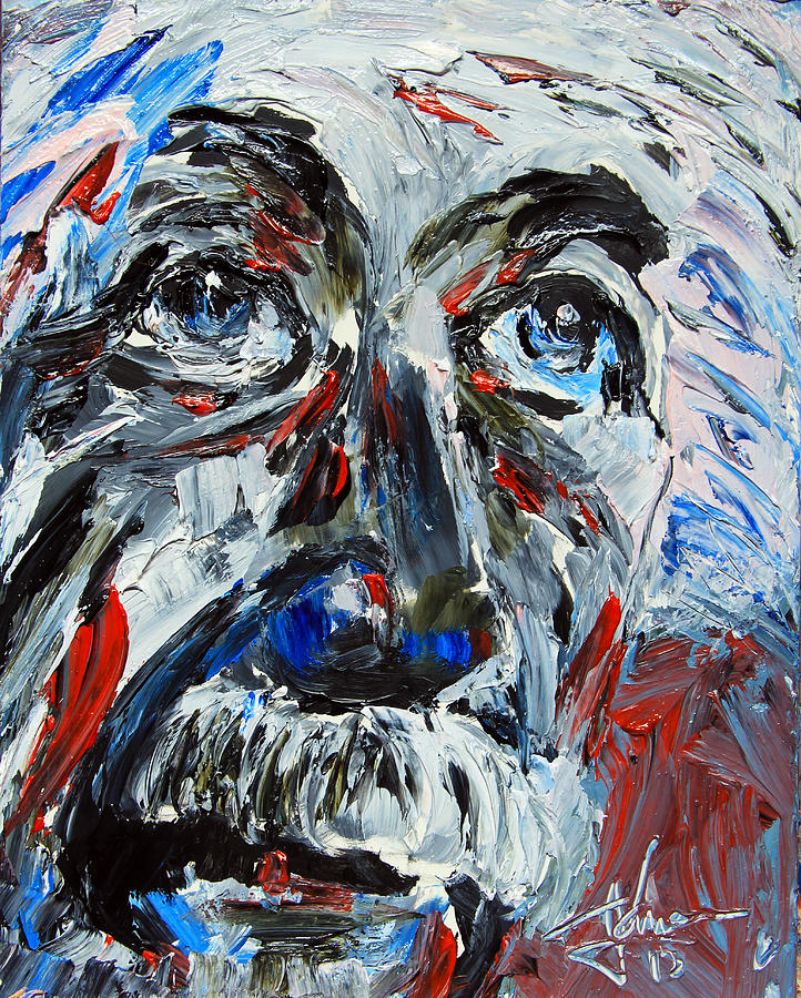 Albert Einstein Painting by Jim Vance
