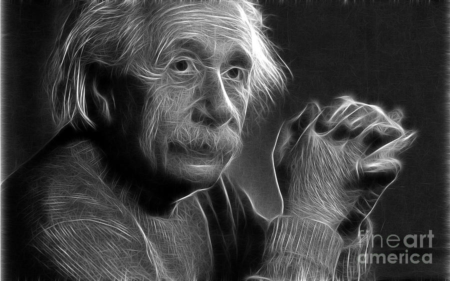 Albert Einstein #1 Photograph by Doc Braham