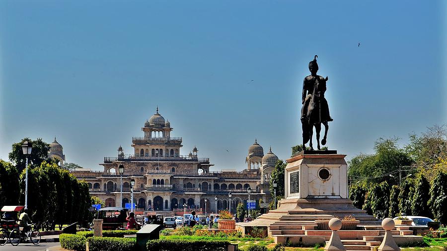 Architecture Photograph - Albert Hall - Jaipur India by Kim Bemis