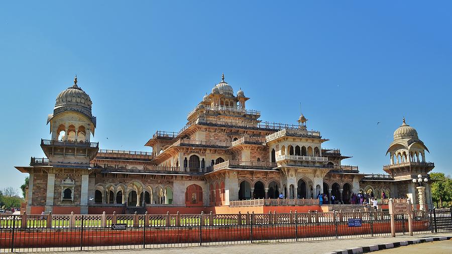Albert Hall 3 - Jaipur India Photograph by Kim Bemis