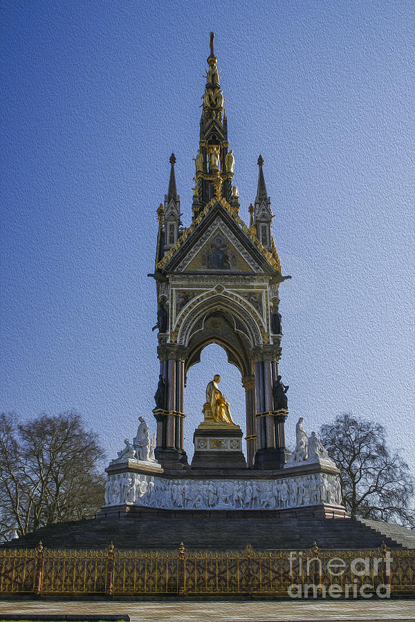 Albert Memorial London Photograph by Patricia Hofmeester