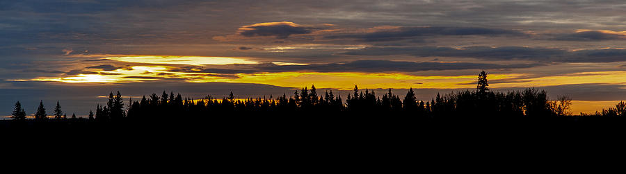 Alberta Sunset Photograph by David Drew