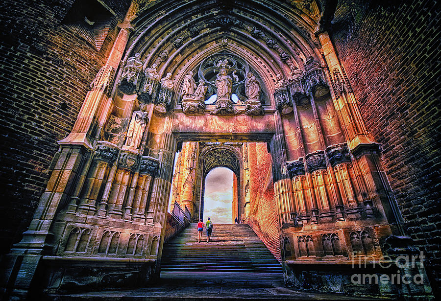 Albi Cathedral Arch to Heaven II Photograph by Jack Torcello