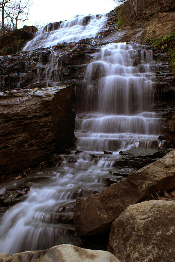Waterfall Photograph - Albion Waterfalls 2 by John Turner