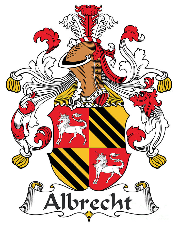 Albrecht Coat of Arms German Photograph by Heraldry - Fine Art America