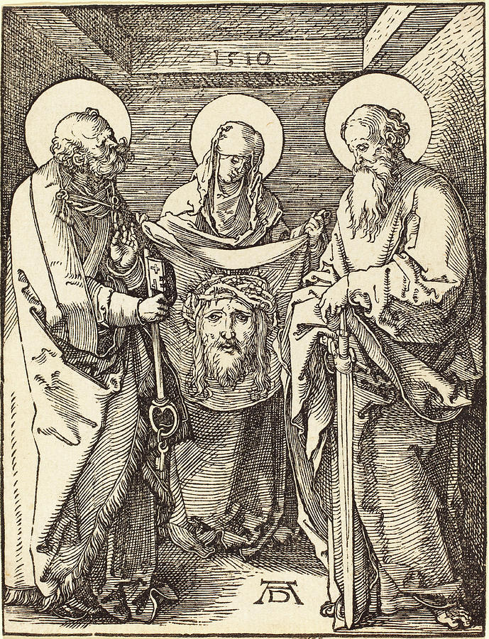 Albrecht Dürer German, 1471 - 1528, Saint Veronica Drawing by Quint Lox ...