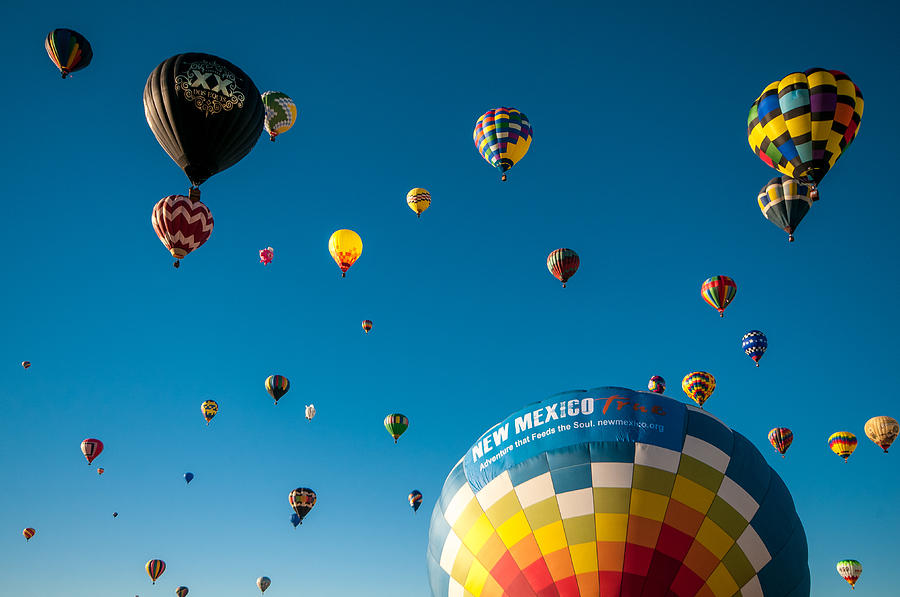 Albuquerque Balloon Fiesta 12 Photograph by Lou  Novick
