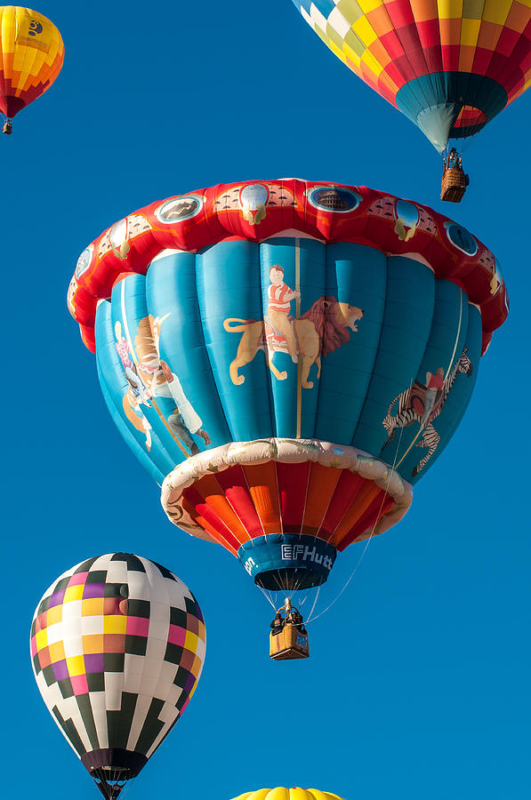Albuquerque Balloon Fiesta 5 Photograph by Lou  Novick