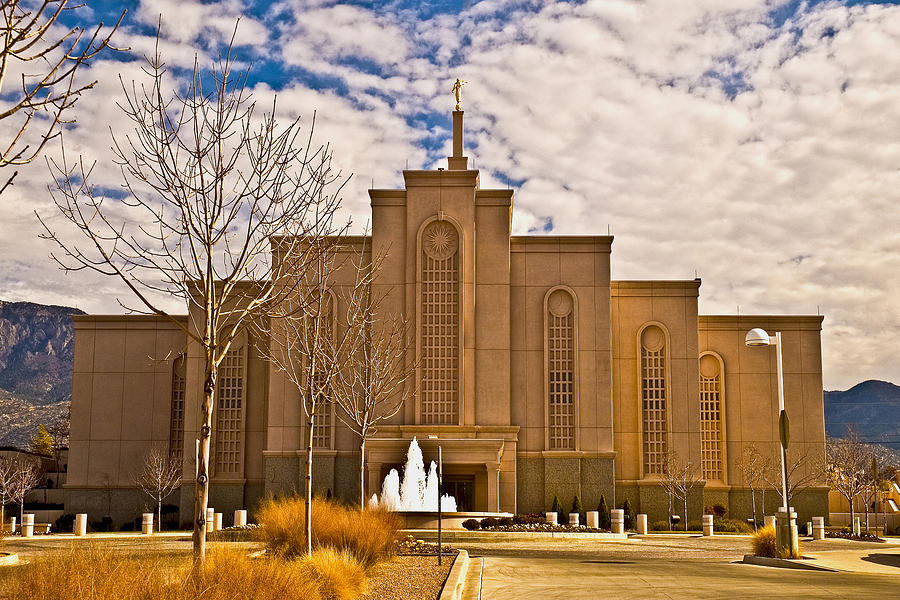 Albuquerque III NM Temple Photograph by David Simpson