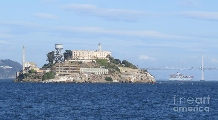 San Francisco Photograph - Alcatraz Island by Mary Mikawoz