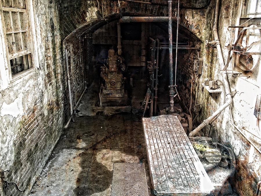 Alcatraz Island Morgue Photograph by Daniel Hagerman