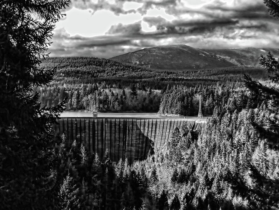 Alder Dam near Mt Rainer WA Photograph by Ron Roberts