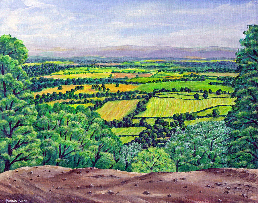 Tree Painting - Alderley Edge - Cheshire by Ronald Haber