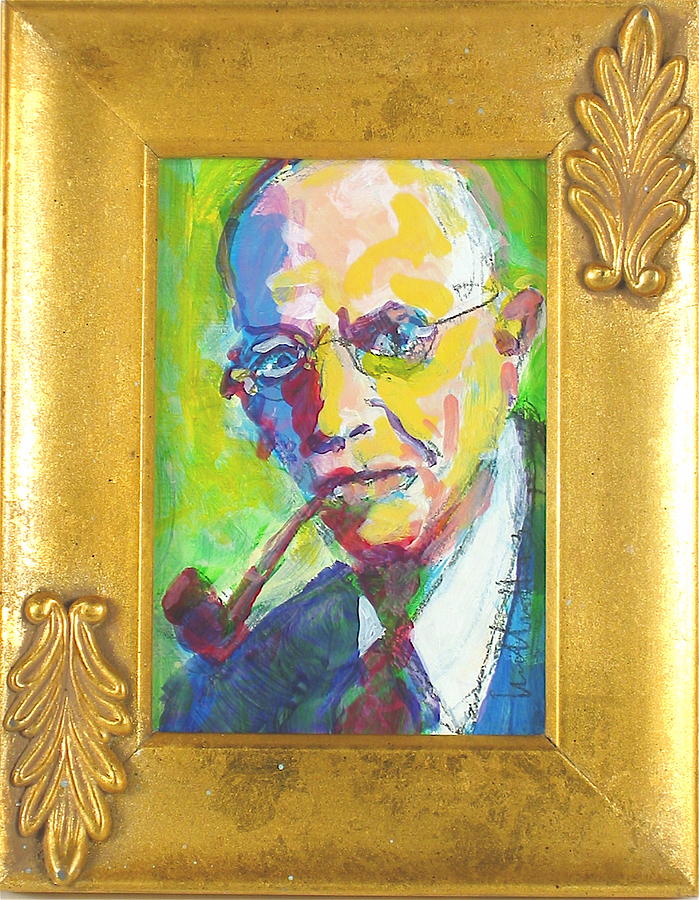 Aldo Leopold Painting by Les Leffingwell
