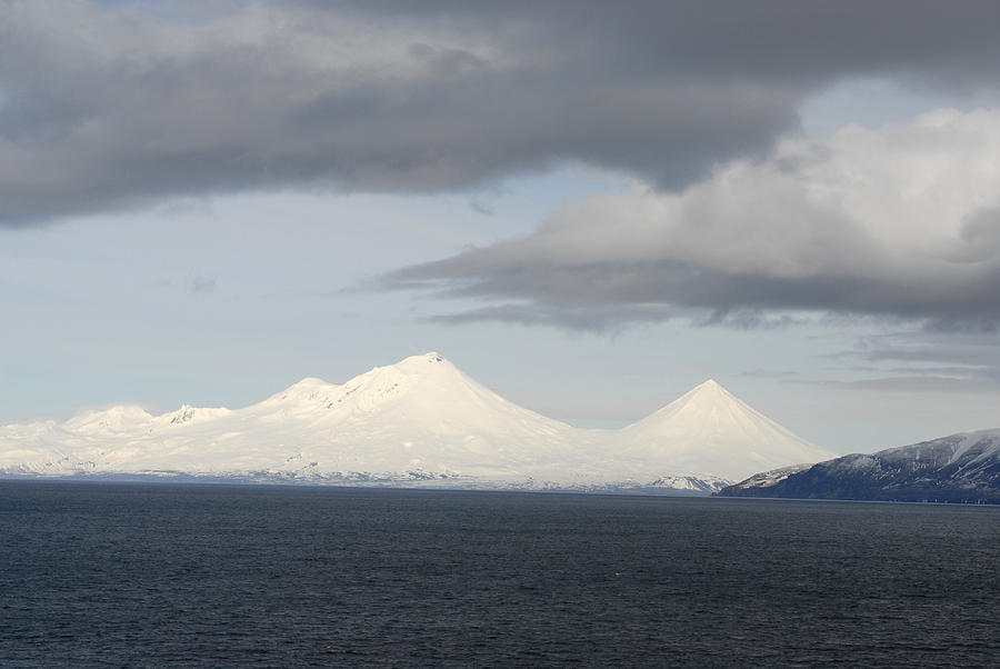 Aleutian Volcanoes Photograph by Carleton Ray