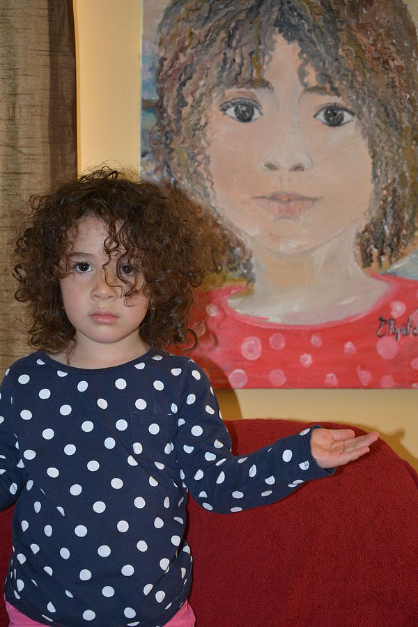 Alex and Her Portrait Photograph by Evelina Popilian