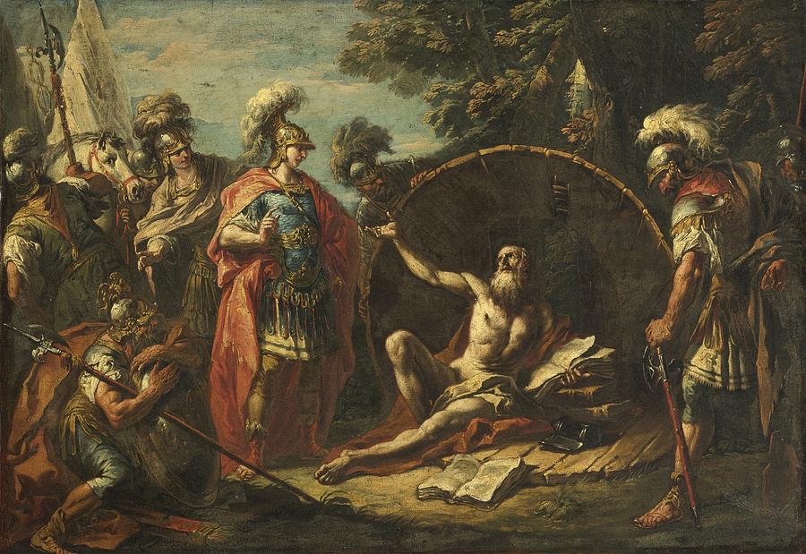 diogenes of sinope painting