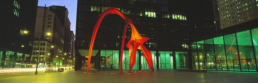 Alexander Calder Flamingo, Chicago Photograph by Panoramic Images