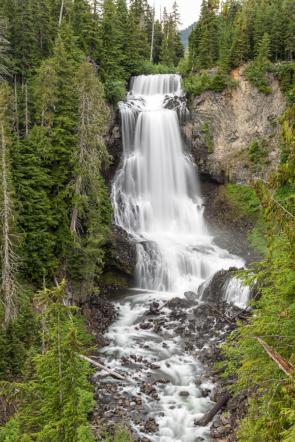 Alexander Falls Whistler Photograph by Pierre Leclerc Photography