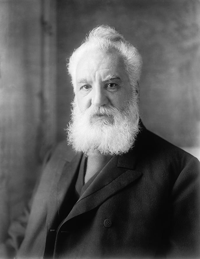 Alexander Graham Bell #1 Photograph by Underwood Archives - Fine Art ...