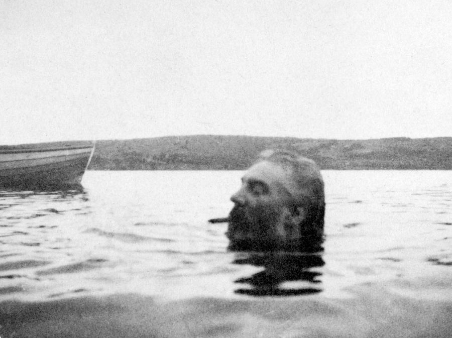 Alexander Graham Bell Swimming Photograph by Science Source