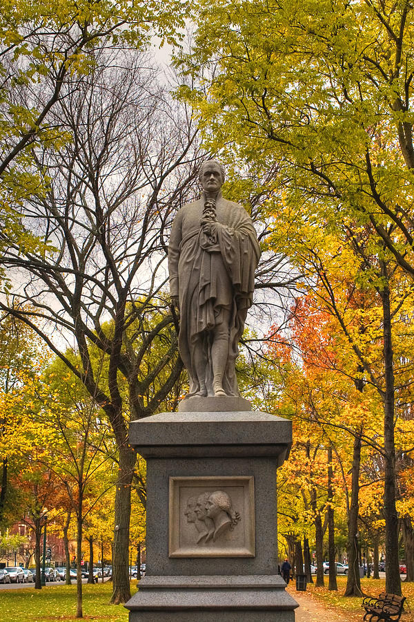 Alexander Hamilton Statue Photograph by Joann Vitali