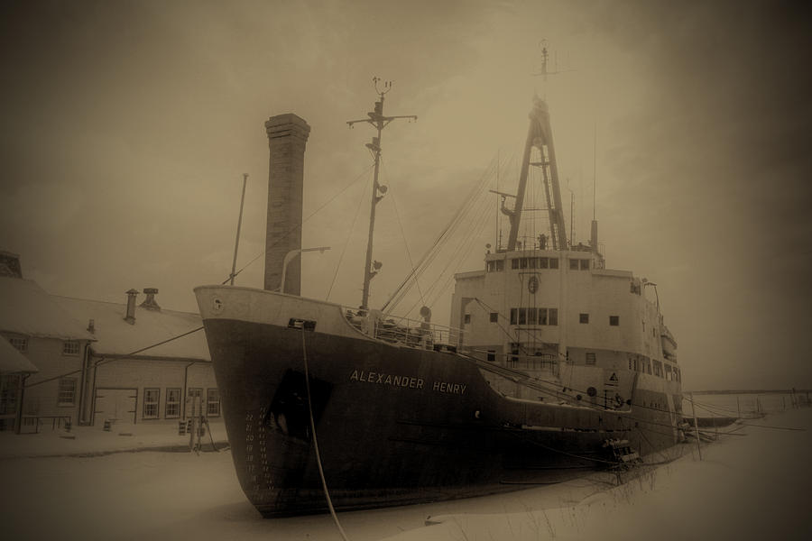 Alexander Henry in Sepia Photograph by Jim Vance