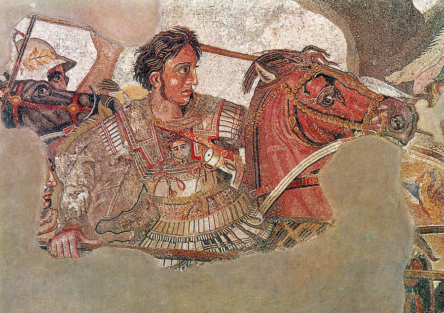 Alexander Mosaic, Alexander The Great Photograph by Science Source