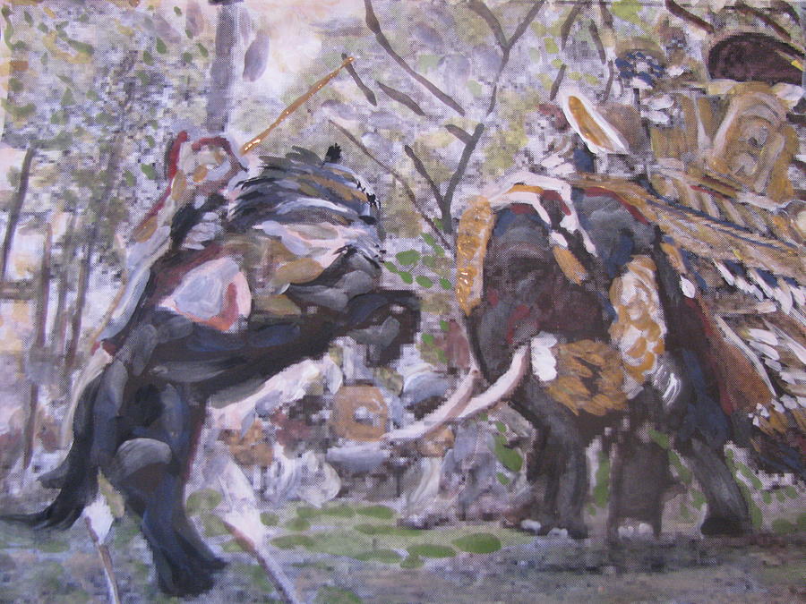 Alexander Painting - Alexander The Great by Vikram Singh Alexander Painting - Alexander The Great by Vikram Singh