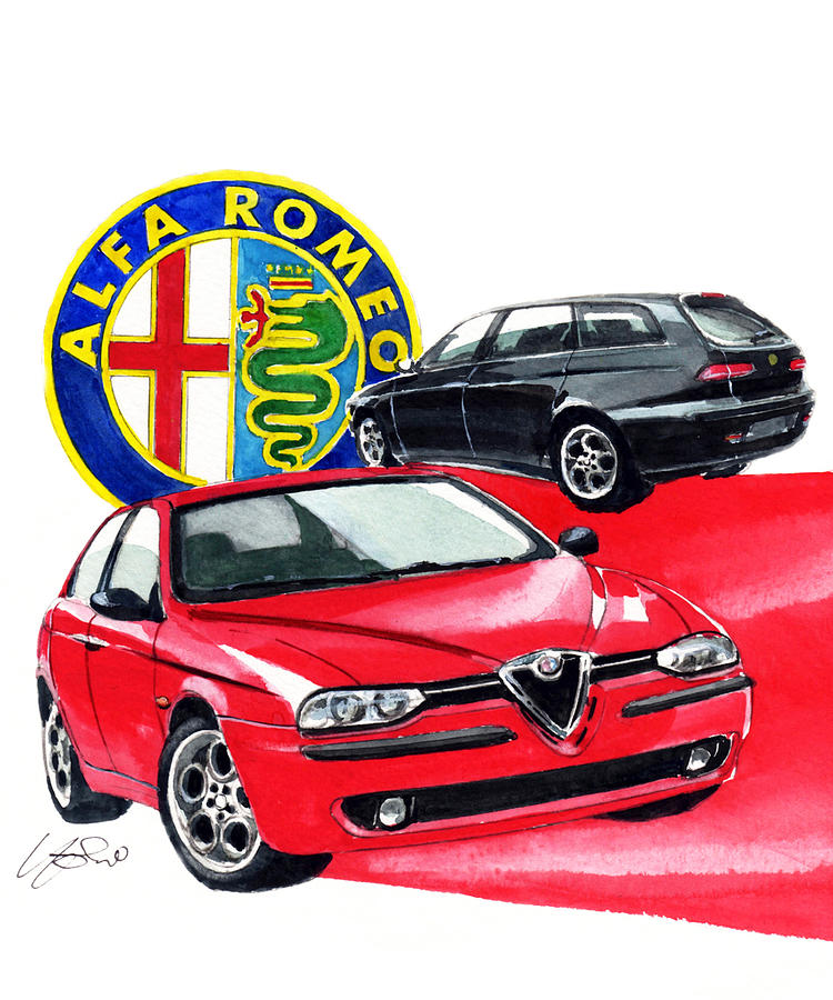 MAHWER Auto-Wasserbecher, für Alfa Romeo 156 159 166 4C 8C