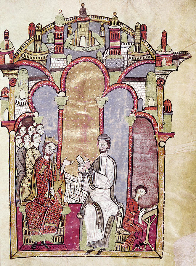 12th Century Painting - Alfonso II (1157-1196) by Granger