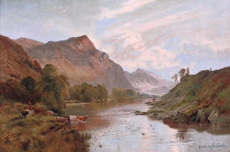 The Dee At Ballater Painting