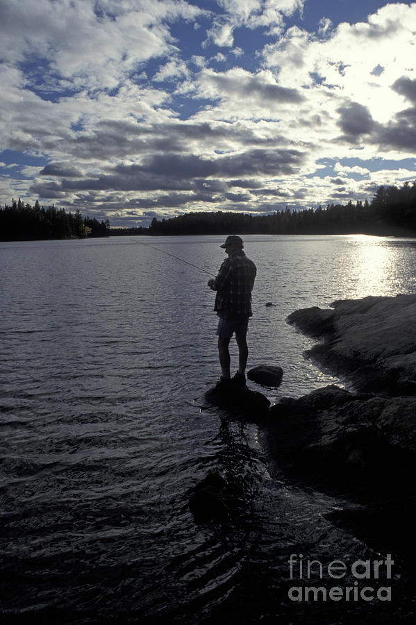Algonquin Fisherman Photograph by Jim West