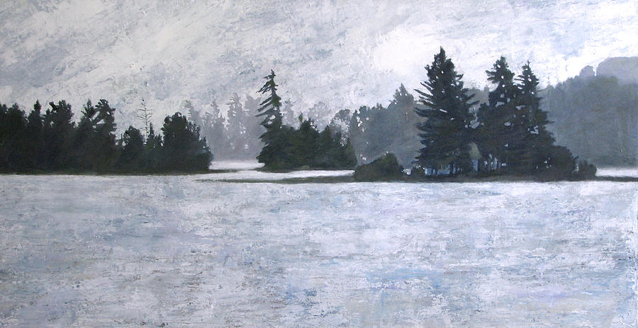 Landscape Painting - Algonquin Morning by Anne F Marshall