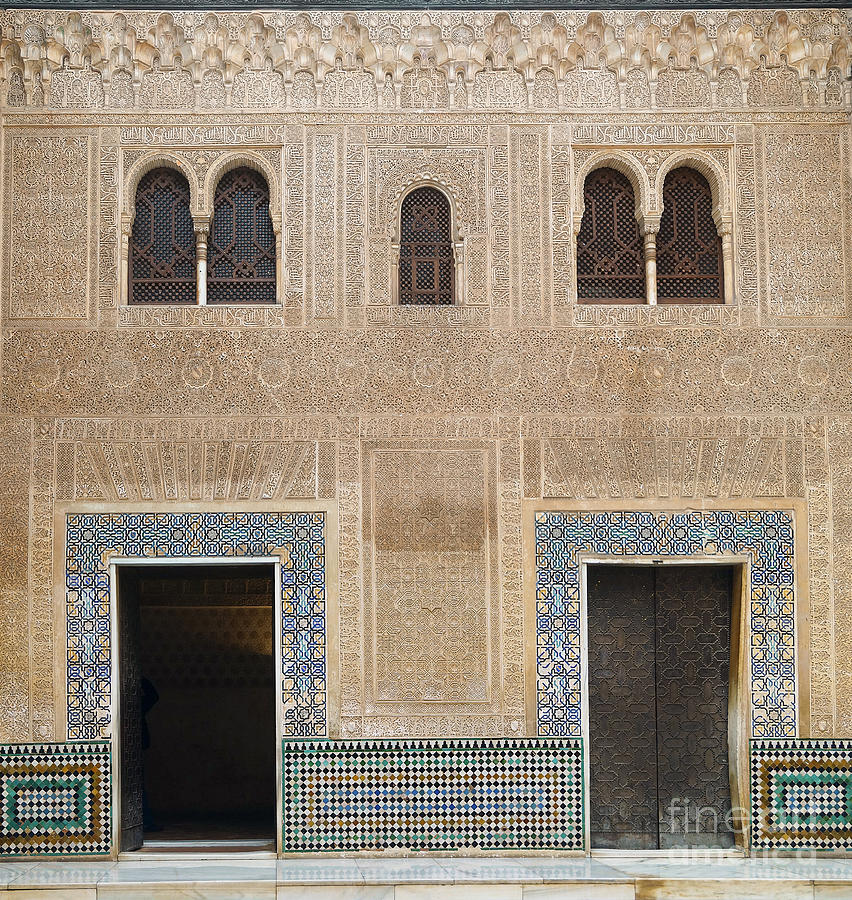 Alhambra Court Granada Photograph by Rudi Prott