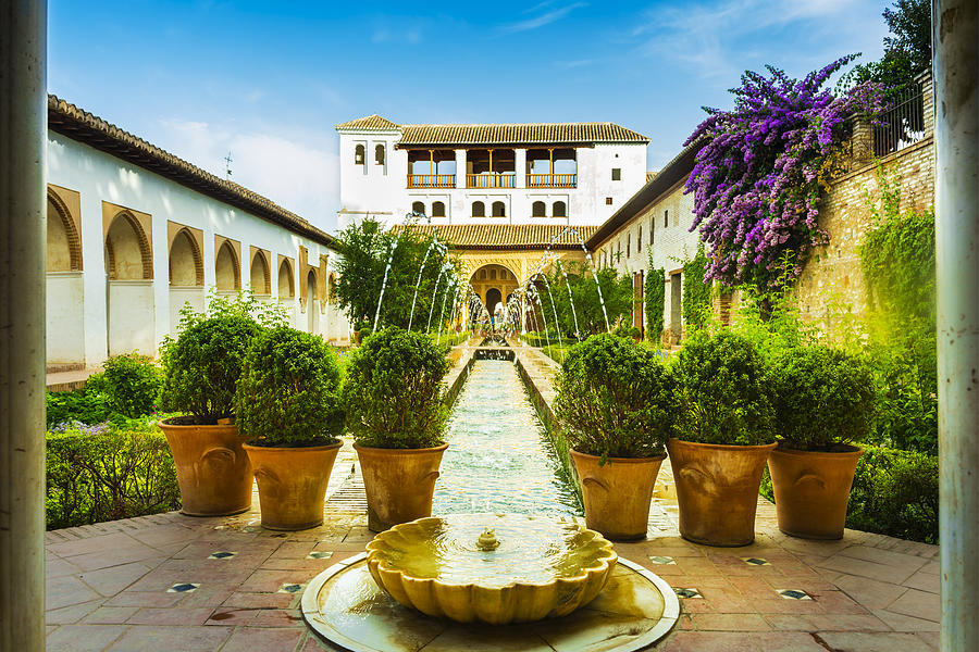 Alhambra gardens Photograph by Caracterdesign