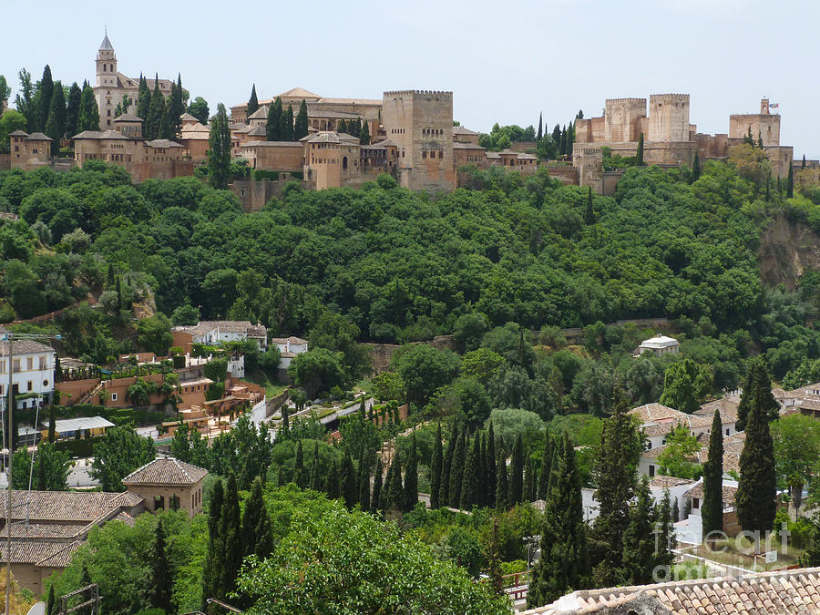 Alhambra - Granada - Spain Photograph by Phil Banks