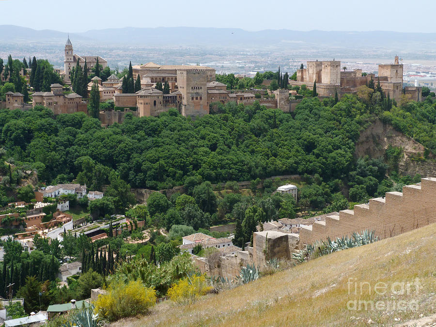 Alhambra Palace - Granada Photograph by Phil Banks