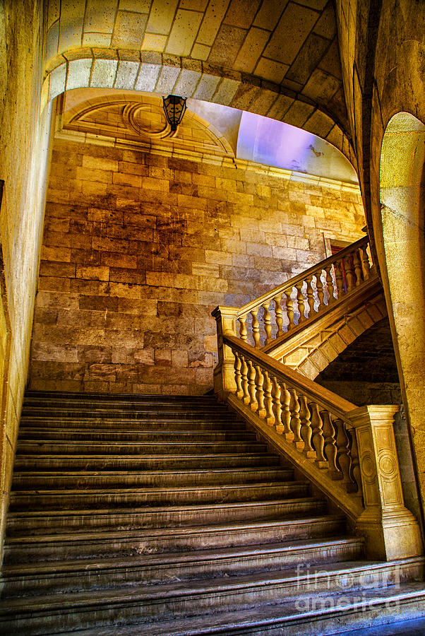 Alhambra Stairway Photograph by Rick Bragan
