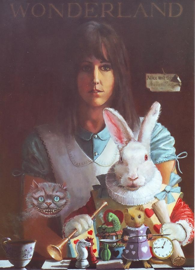 Alice and Friends Painting by Henry Godines - Fine Art America