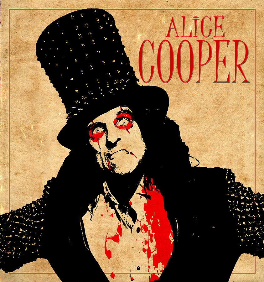 Alice Cooper 1 Photograph by Andrew Fare