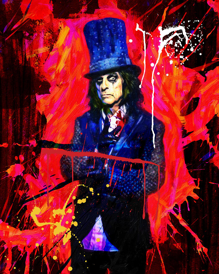 Alice cooper рисунок