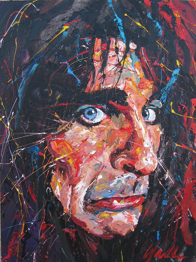 Alice Cooper Painting - Alice Cooper by Michael Wardle