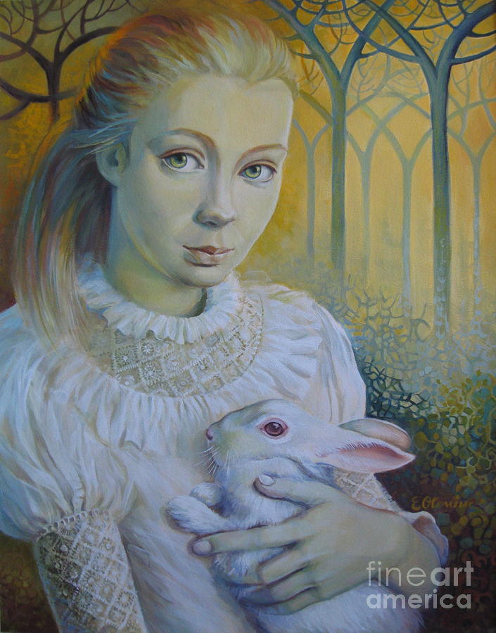 Alice Painting by Elena Oleniuc