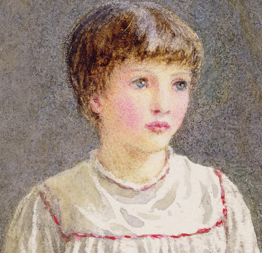 Up Movie Painting - Alice by Helen Allingham