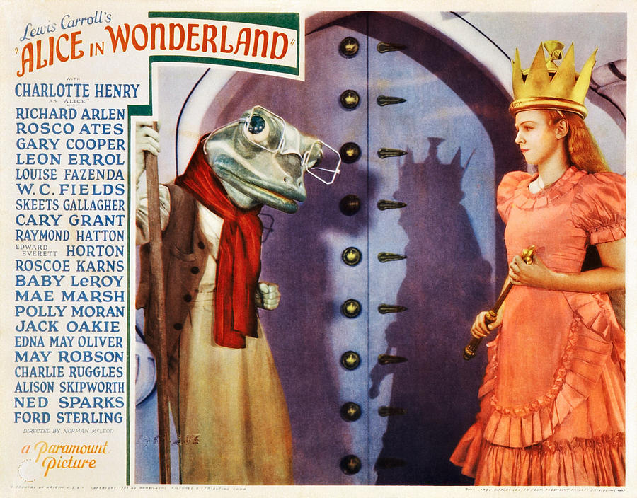 ALICE IN WONDERLAND (1933) JUMBO LOBBY CARD, US, Original Film Posters  Online, Collectibles