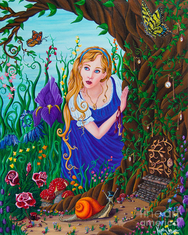 Alice Painting by Kyra Wilson