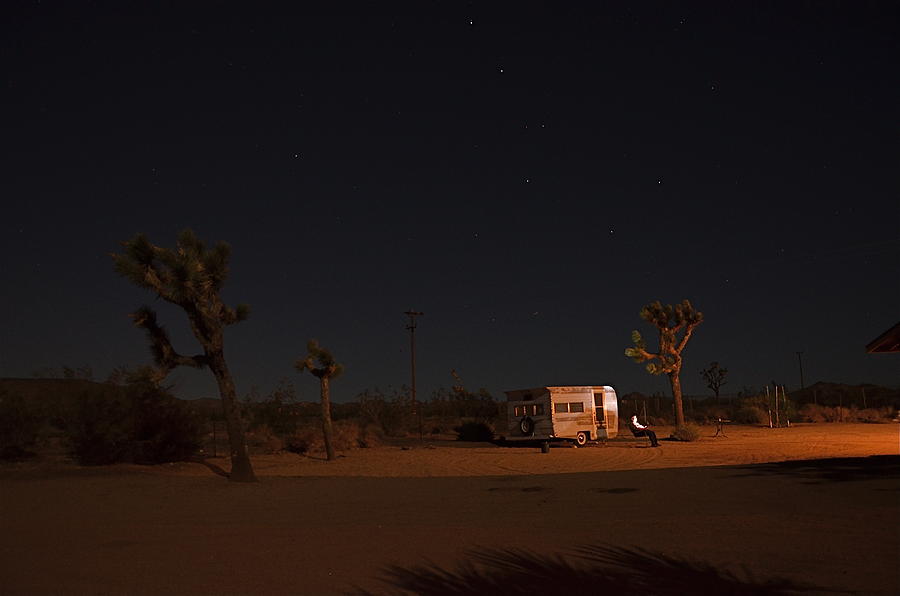 Desert Photograph - Alices Trailer1 by Lee Scott